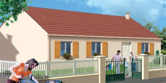 Dessin maison portail