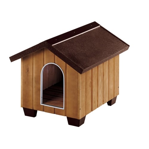 Cette niche en bois pour chien est très bien isolé. Modèle :