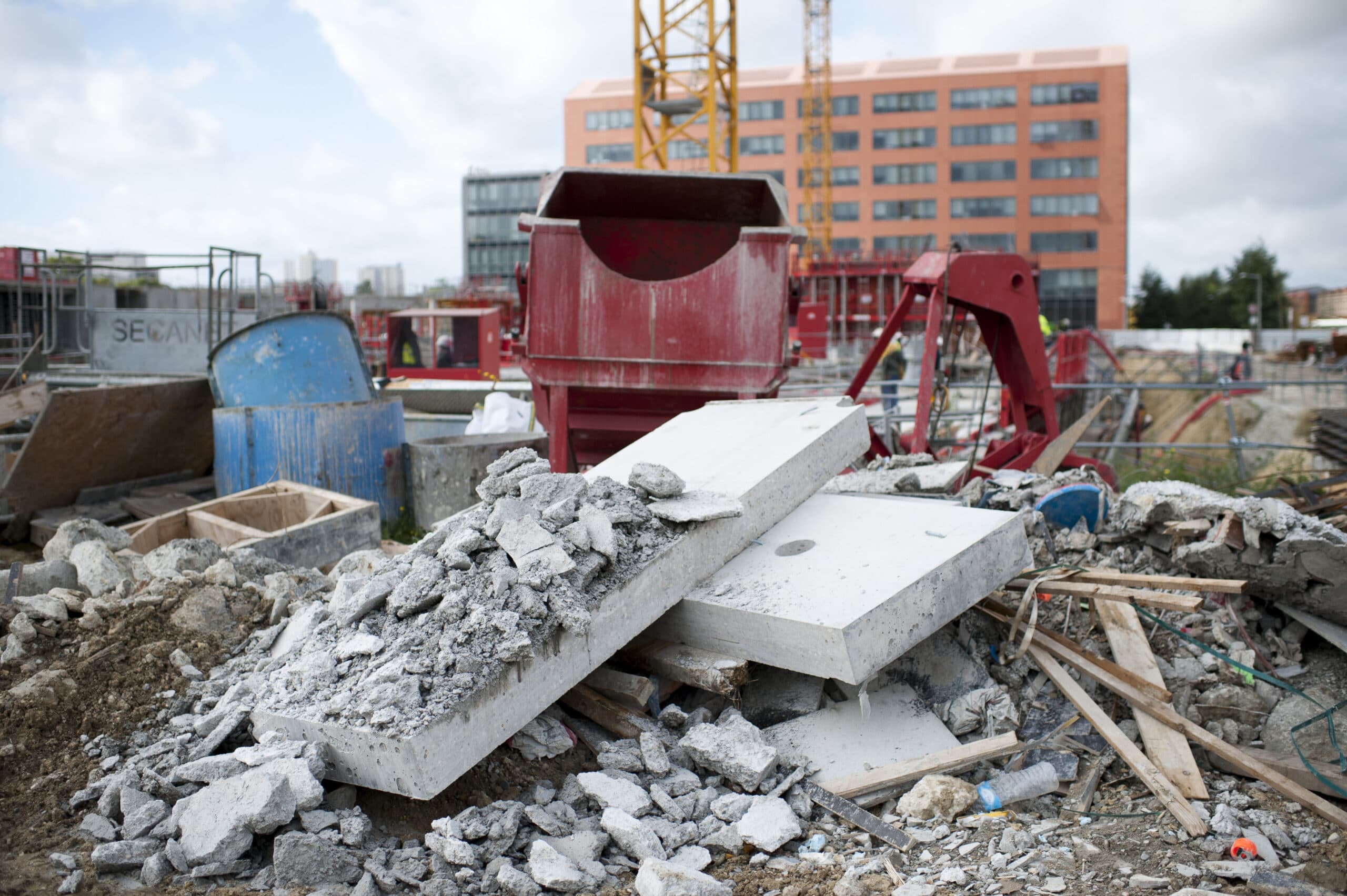 Comment sont recyclés les déchets de chantier ?